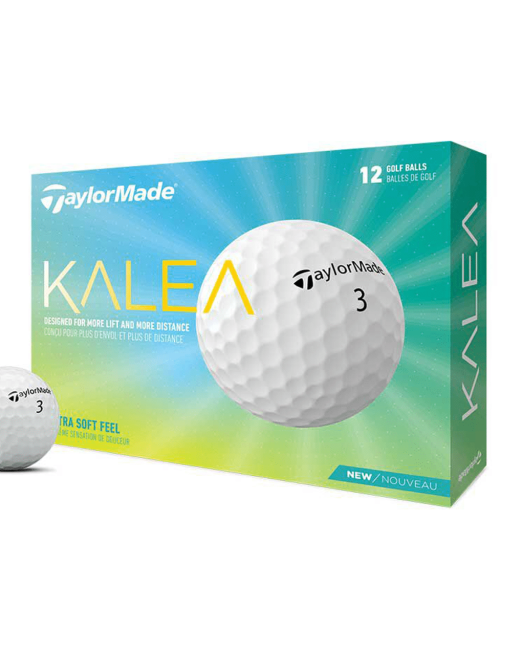 TaylorMade Kalea White Monogram Golf Balls