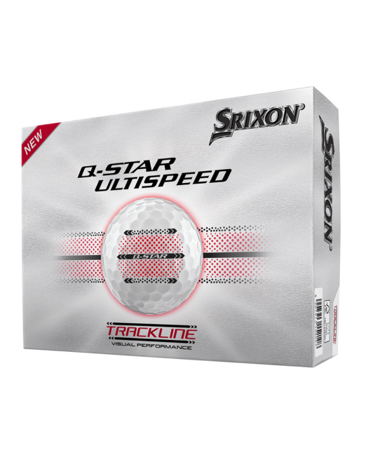 Srixon Q-Star Ultispeed Traackline Personalized Golf Balls